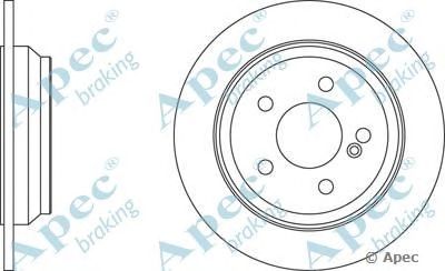 APEC BRAKING dsk2135 -  Тормозной диск